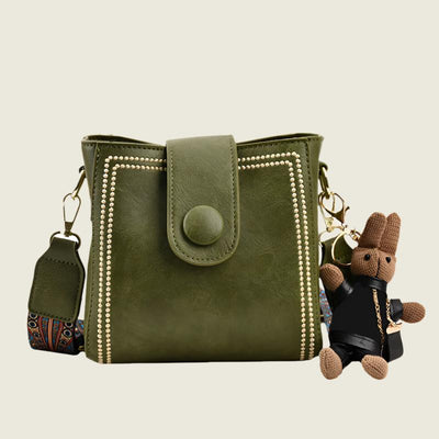 Marguerite™ - Women's Retro Soft PU Square Bag