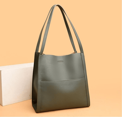 Corinne™ - Spacious leather shoulder bag