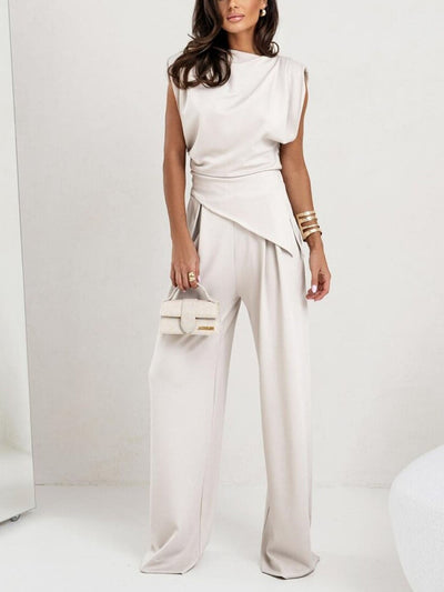 Faylira™ - Elegant Sleeveless Top and Pants Set