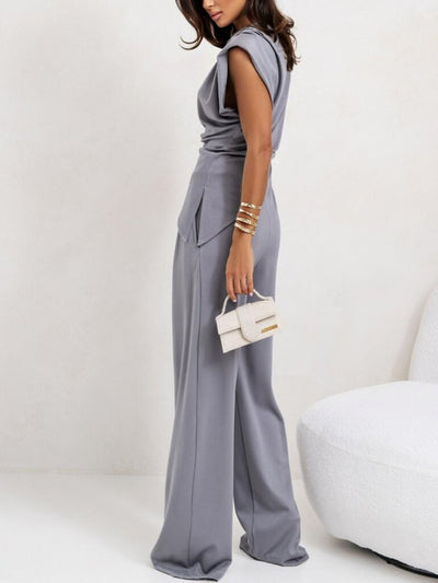 Faylira™ - Elegant Sleeveless Top and Pants Set