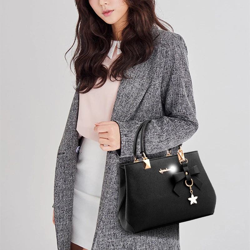 Honorine™ - Women's Leather handbag