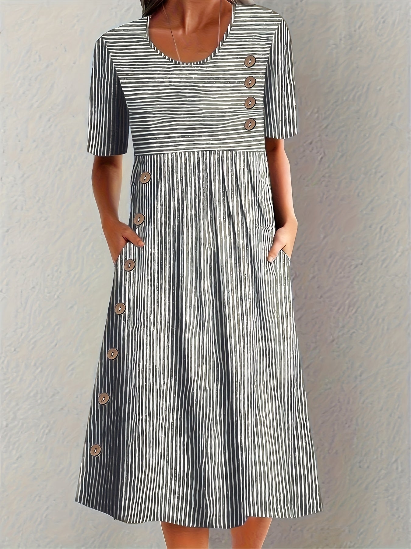Missimode™ | Striped Summer Dress