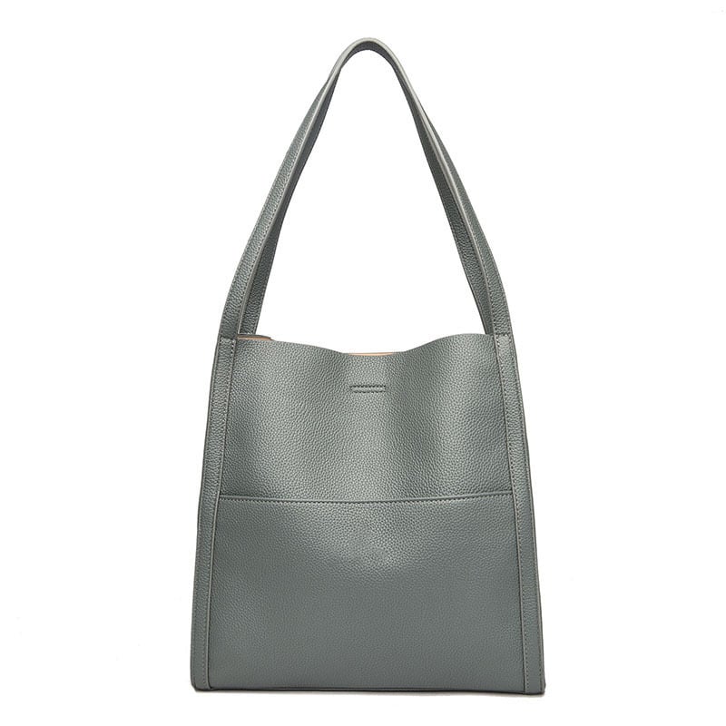 Corinne™ - Spacious leather shoulder bag