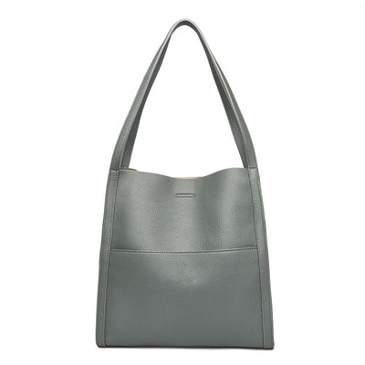 Corinne™ - Spacious leather shoulder bag